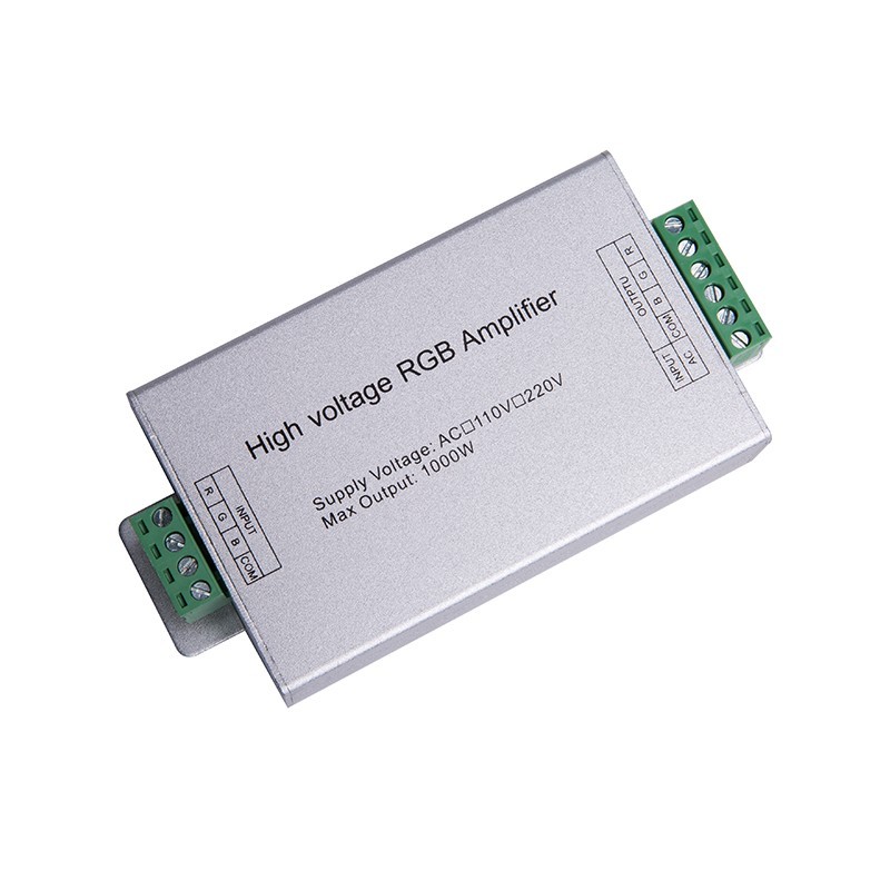 LED高壓鋁(lǚ)殼(ké)RGB放大器 LED高壓鋁(lǚ)殼(ké)RGB放大器
