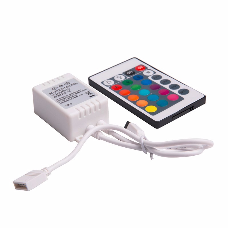 24鍵(jiàn)RGBW紅(hóng)外LED控制器 24鍵(jiàn)RGBW紅(hóng)外LED控制器
