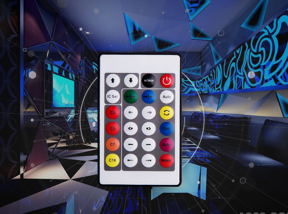 客廳燈帶wifi遠程控制器定制案例