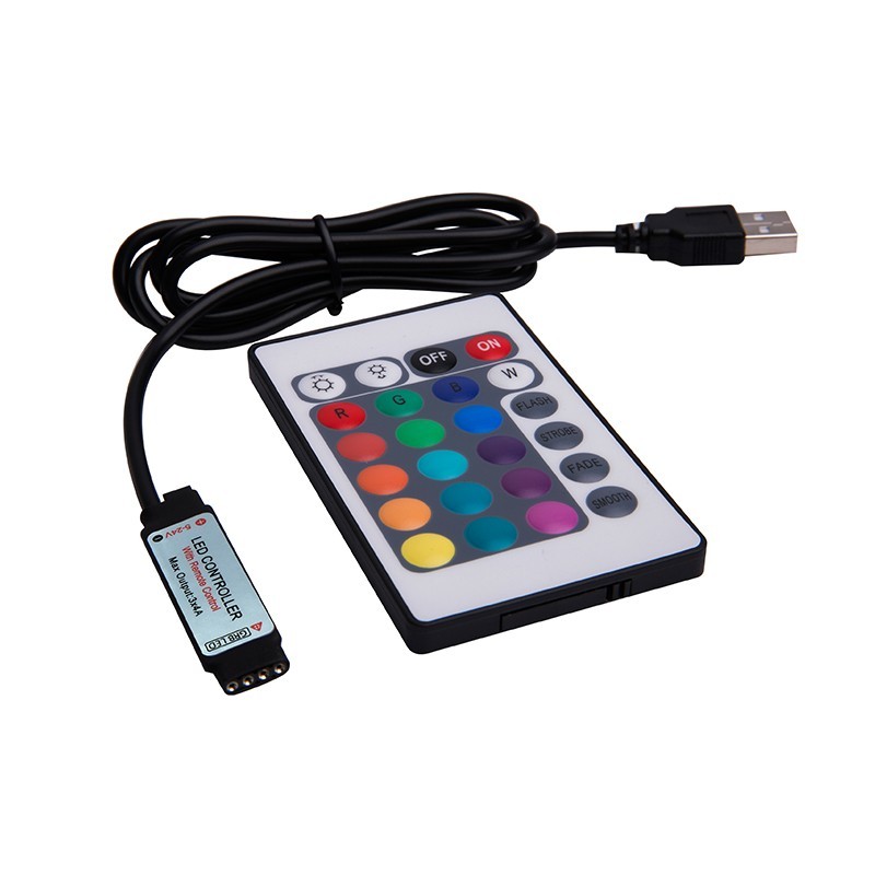 24鍵(jiàn)紅(hóng)外迷你LED控制器 24鍵(jiàn)紅(hóng)外迷你LED控制器