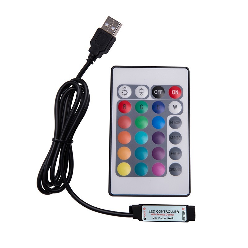 24鍵(jiàn)紅(hóng)外迷你LED控制器 24鍵(jiàn)紅(hóng)外迷你LED控制器